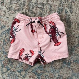 Tea Lobster Swim Trunks